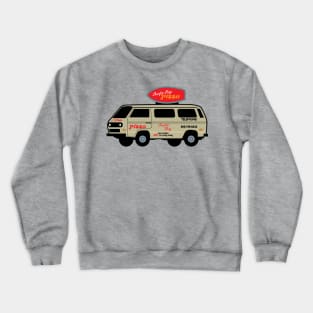 Surfer Pizza Van Crewneck Sweatshirt